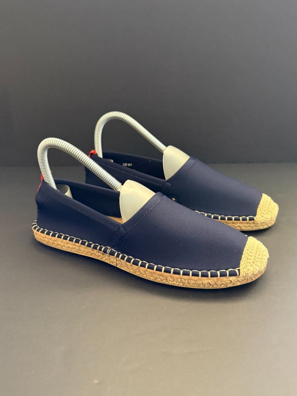 Sea Star Womens Shoes 7 Navy Espadrille Water Shoes Slip On